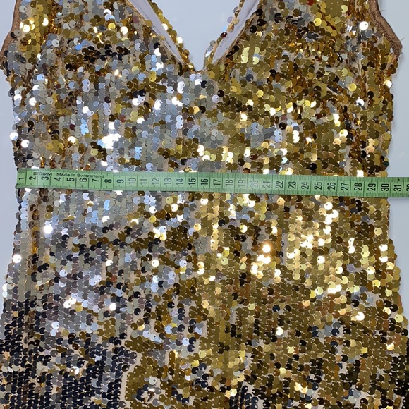 Barilà Gold Sequin Dress - Picture 4 of 7